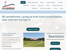 Tablet Screenshot of descherpenbergh.nl